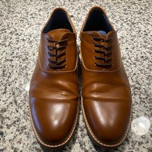 Men’s Steve Madden Dress Shoes. Brown Leather. Size: 9.5